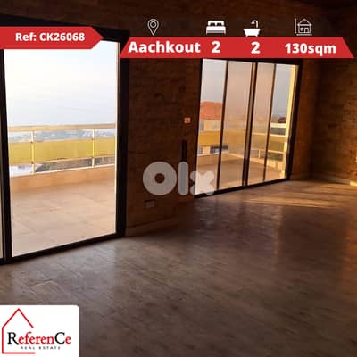 Apartment with view in Aachqout شقة بإطلالة في عشقوت Apartment with view in Aachqout شقة بإطلالة في عشقوت