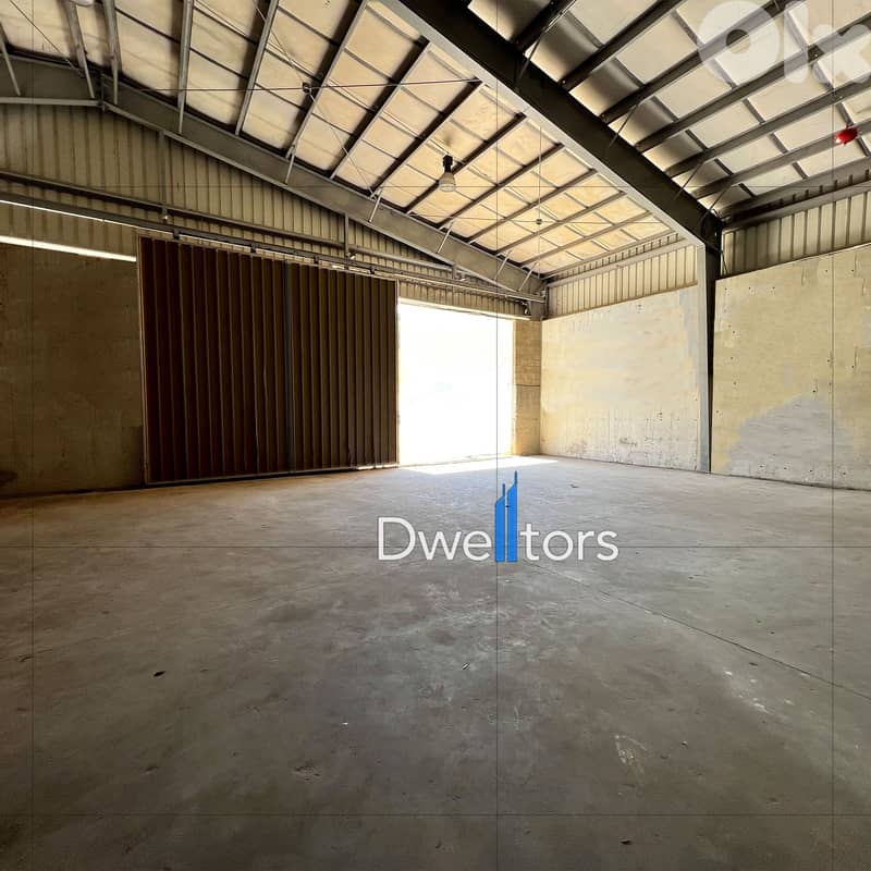 Warehouse for rent in BAABDAT - 700 MT2 - 6.0 MT Height 0