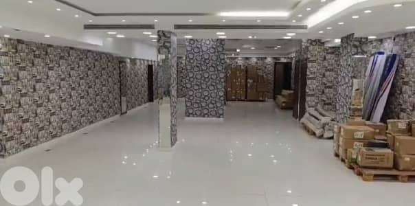 660 Sqm | Decorated Showroom For Rent In Hamra صالة للاجار في الحمرا