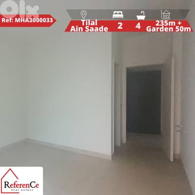 Apartment for sale in tilal ain saade شقة للبيع في تلال عين سعاده