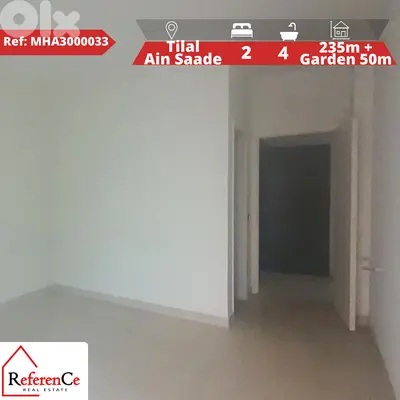 Apartment for sale in tilal ain saade شقة للبيع في تلال عين سعاده