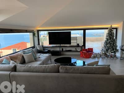Apartment for sale in Kfaraabida/VERY HOT DEAL/ Duplex/ Terrace/ Pool