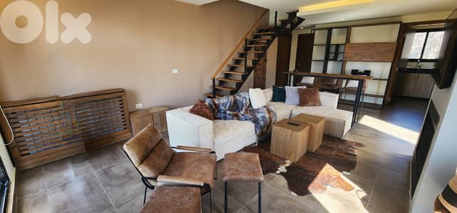 Chalet for sale in Tilal Al Assal/ Triplex/ Decorated/ Furnished