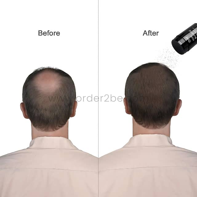 DeXe Hair Building Fibers Powder for Instantly Thicker, Fuller Hair 2