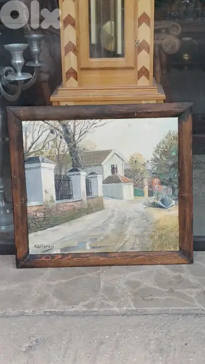 لوحة رسم زيتي اوروبية