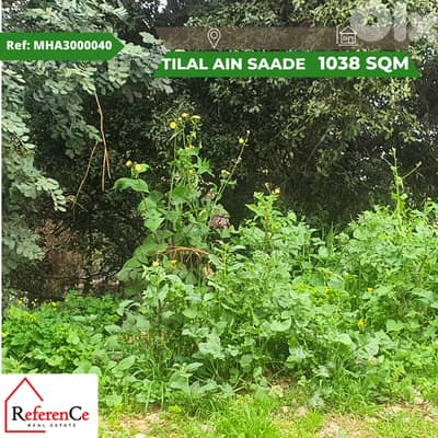 Land for sale in Tilal Ain Saade ارض للبيع في تلال عين سعاده