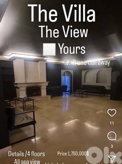 villa For sale in ain saade فيلا للبيع في عين السعادة