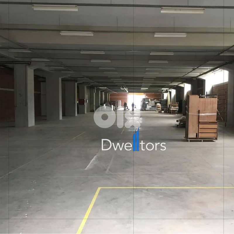 Warehouse for rent in DBAYEH - 5000 MT2 - 4.2 MT Height 0