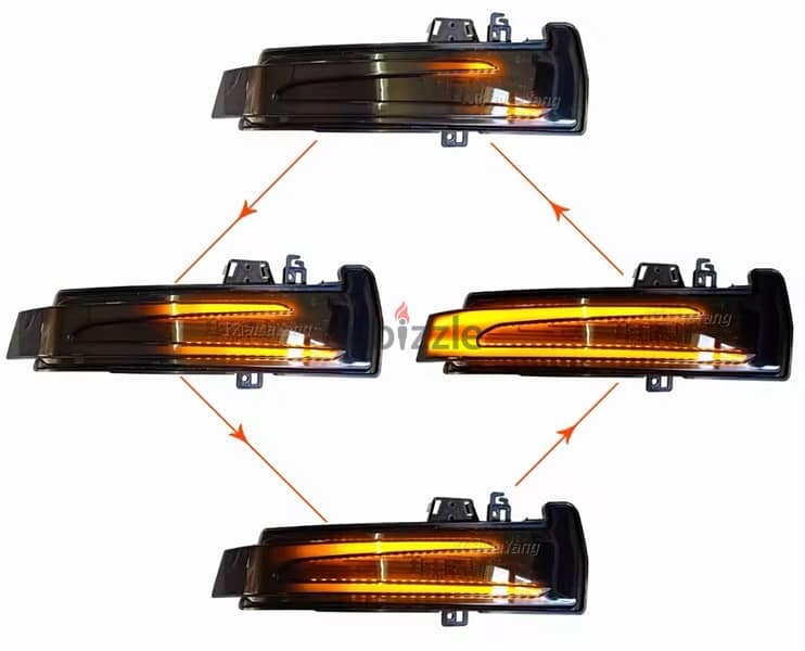 Dynamic Blinker LED Turn Signal Light Indicator For Mercedes-Benz 1