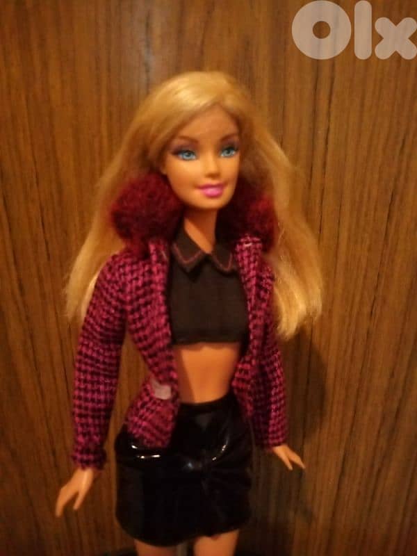Barbie Mattel 2000ish as new doll Bending legs+special outfit+Shoes=26 1