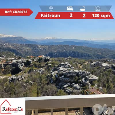 stunning Apartment in Faitroun شقة مذهلة في فيطرون