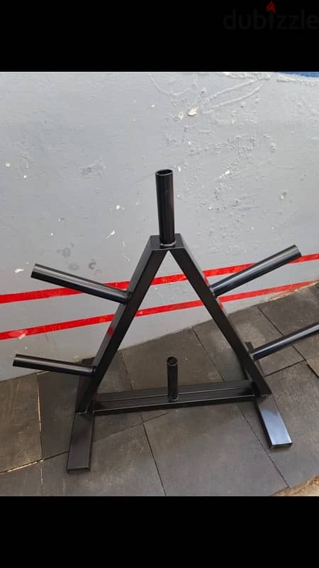 stand for olampic plate rack 1