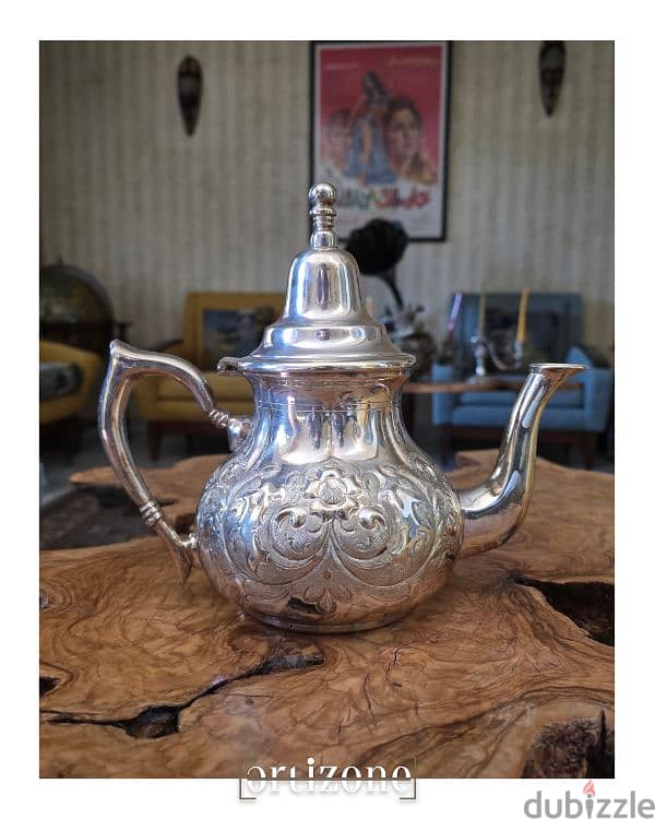 Vintage Silver plated Teapot 0
