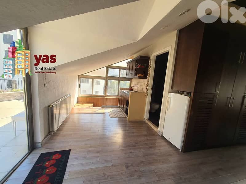 Ghazir 190m2 | Duplex | 80m2 Terrace | 80m2 Roof| Furnished | PA| 6