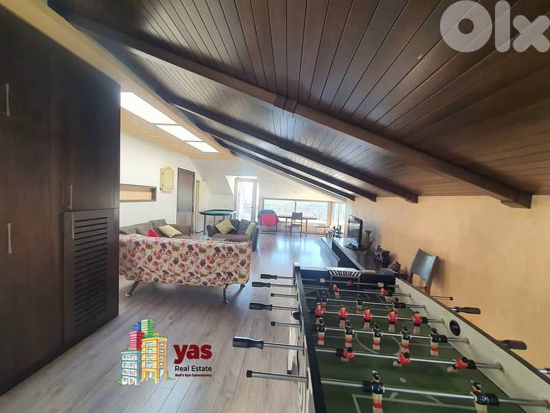 Ghazir 190m2 | Duplex | 80m2 Terrace | 80m2 Roof| Furnished | PA| 7