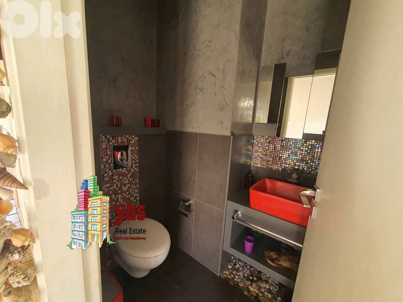 Ghazir 190m2 | Duplex | 80m2 Terrace | 80m2 Roof| Furnished | PA| 9