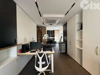 60 Sqm Terrace - Office for Rent In Achrafieh -مكتب للإجار في الأشرفية