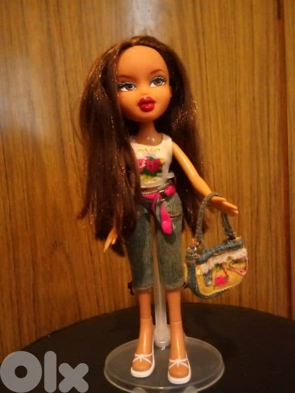 FUNK OUT BRATZ YASMIN 1st Edtion MGA Great doll+Own Wear, Shoes,Bag=41 1