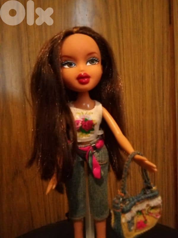 FUNK OUT BRATZ YASMIN 1st Edtion MGA Great doll+Own Wear, Shoes,Bag=41 4