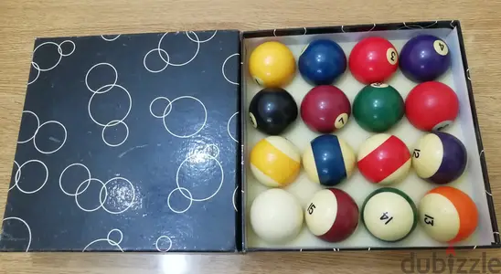 Balls billiardo set