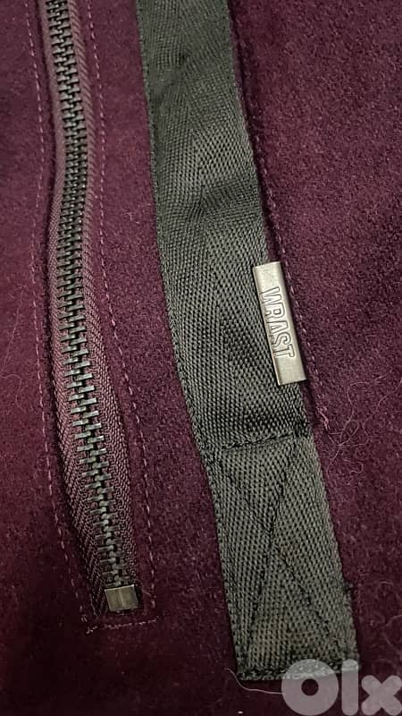 William Rast Mens Lorenzo Bomber Jacket, Purple 3