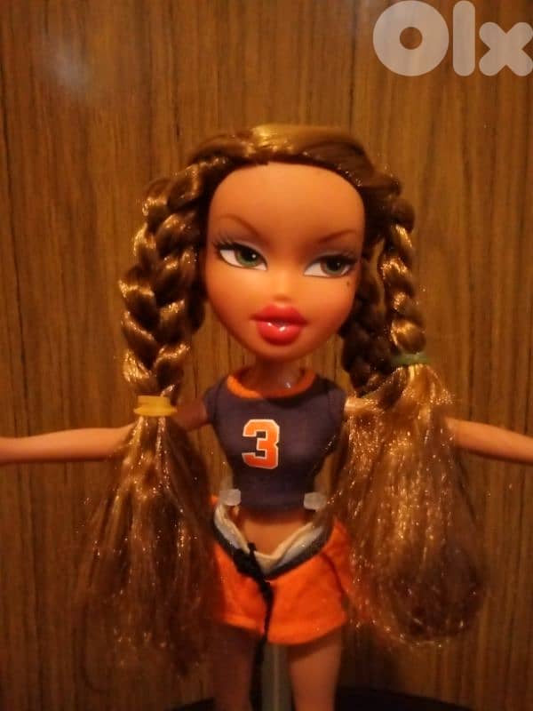 BRATZ PLAY SPORTZ SLAMMIN SOCCER YASMIN Great MGA 1st edition doll=38 4