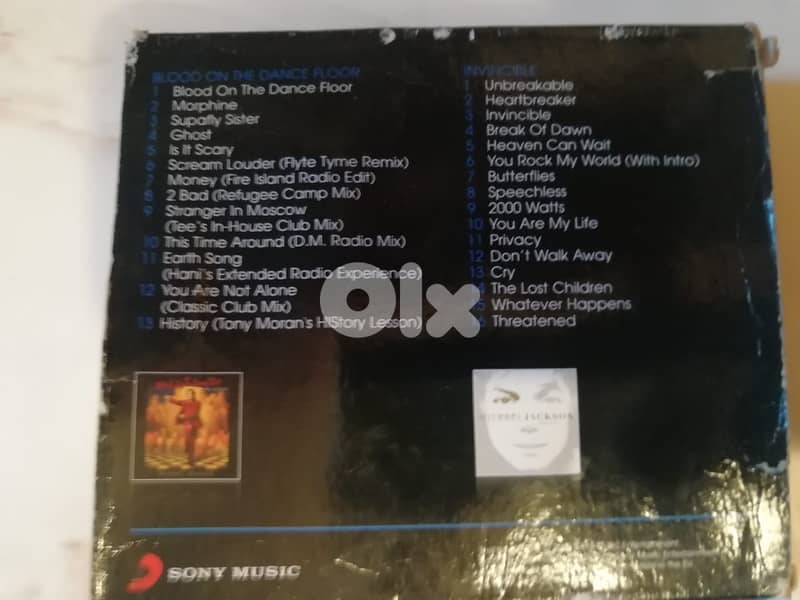 Michael Jackson 2 albums box set 2