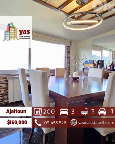 Ajaltoun 200m2 | Modern Flat | Calm Area | Mint Condition | TO Ajaltoun 200m2 | Modern Flat | Calm Area | Mint Condition | TO