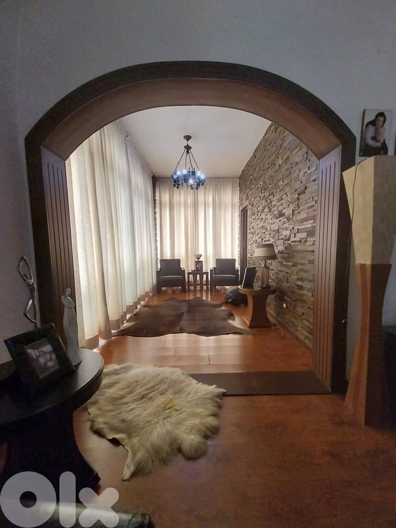 300 Sqm  | Furnished Apartment for rent in Haret Sakher 0