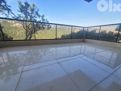 APARTMENT FOR SALE IN BROUMANA برماناPRIME,(170SQ) WITH VIEW ,(BR-297)
