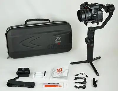 Zhyun Crane 2 new never used in box with extra 3 batteries