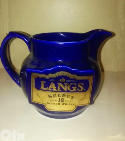 Langs scotch 12 select collectable ice jug made in England