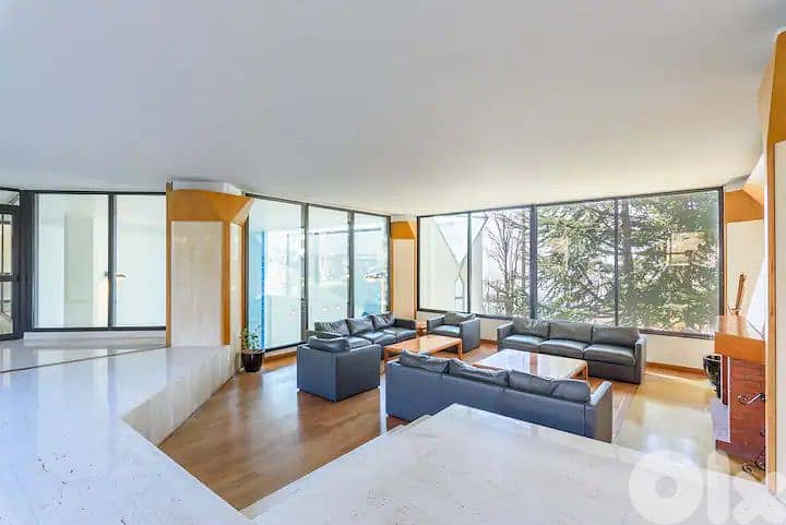 HIGH-END CHALET FOR SALE IN FAQRA WITH GARDEN, GYM AND POOL, (KFA-197) 0