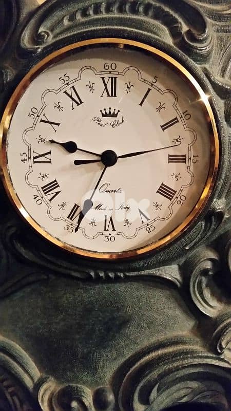 italian  horse clock bronze 2