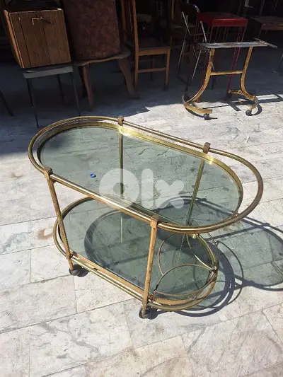 trolley bar vintage seventies original
