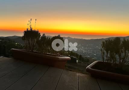 Chalet for sale in Ouyoun El Simane/ Under construction/ Garden/ pool
