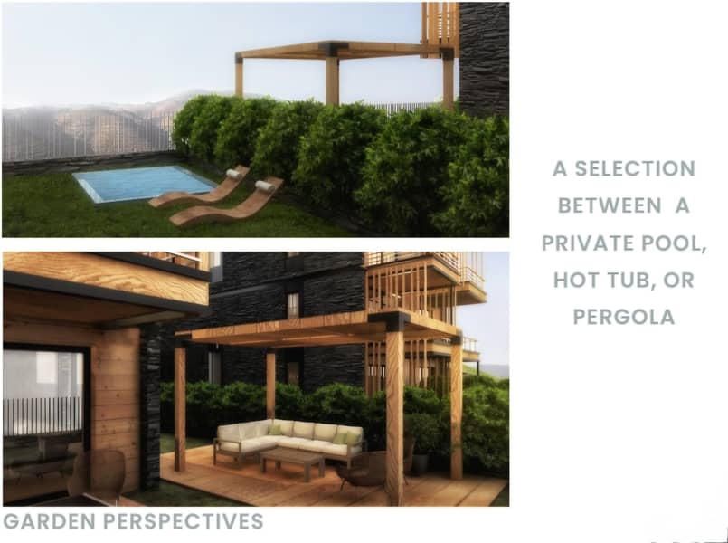 Chalet for sale in Ouyoun El Simane/ Under construction/ Garden/ pool 3