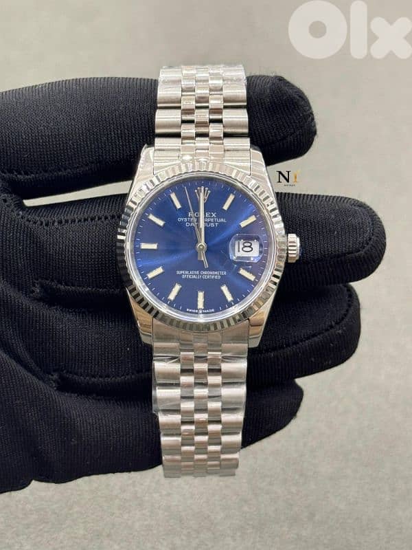 Rolex Datejust 36 Blue 0