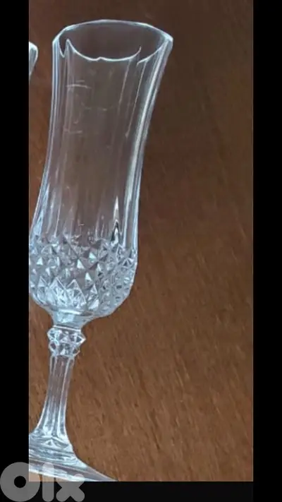 Vintage Crystal /6 Glasses