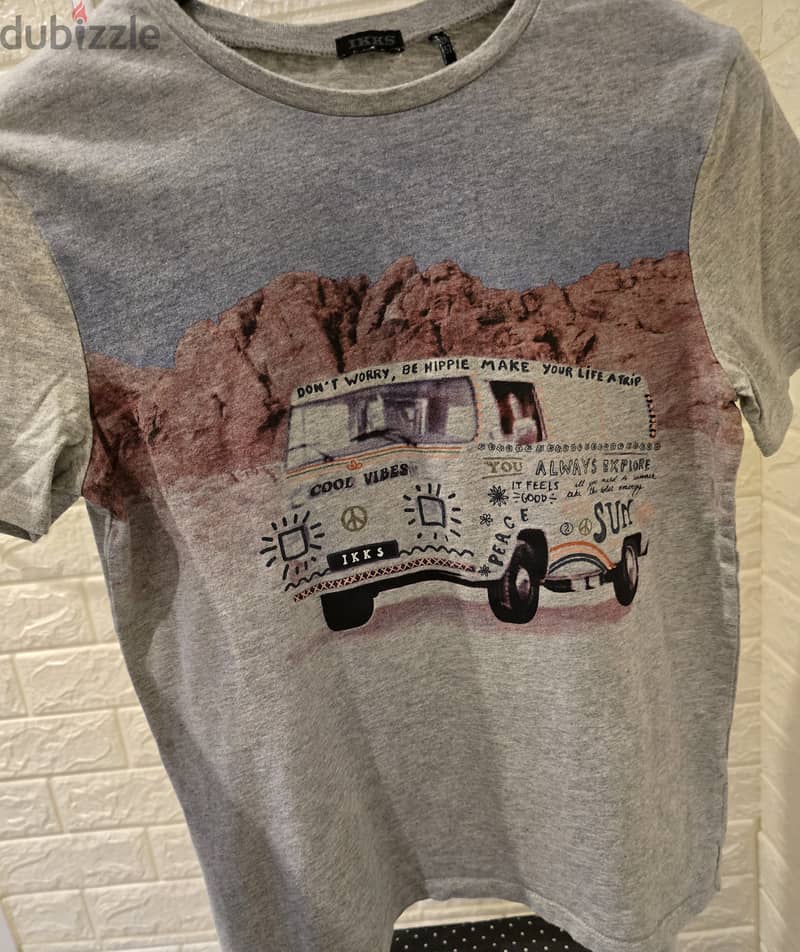 2 tshirts ikks size 10 0