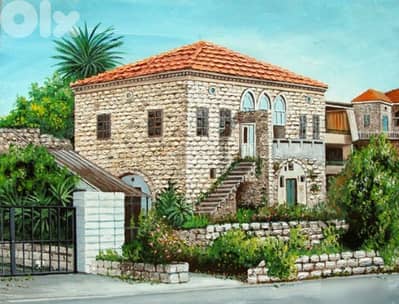 OLD BUILDING IN BIYADA OVERLOOKING THE SEA (1000SQ) ,( MY-114)
