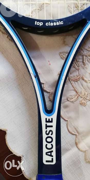 Lacoste unique tennis racket special made price reduced 60 1