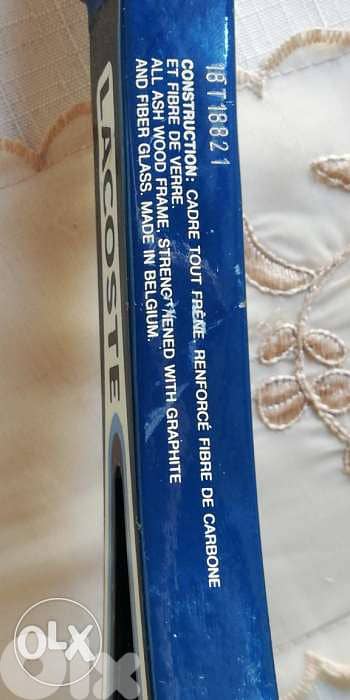 Lacoste unique tennis racket special made price reduced 60 2