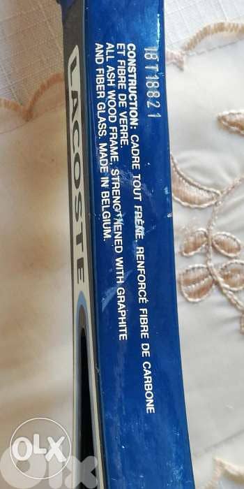 Lacoste unique tennis racket special made price reduced 60 3