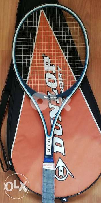 Lacoste unique tennis racket special made price reduced 60 6