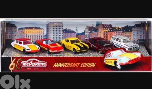 Majorette 5 car set diecast car model 1;64
