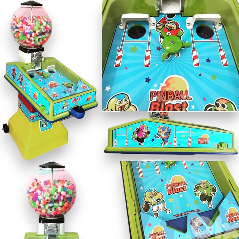 PINBALL PLAST - Coin Operated Vending Machine (Refurbished) 1