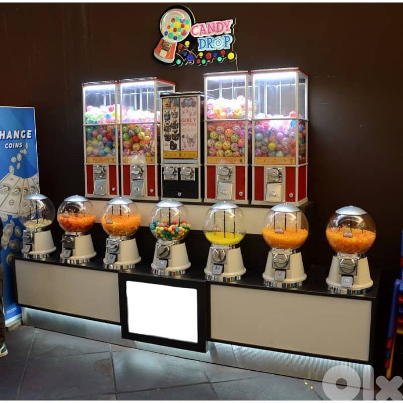 CANDY DROP CD124 - Coin Operated Vending Machine Station (Refurbished) 3