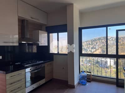 L17255 - Apartment With Terrace For Rent in Bsalim