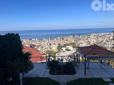 L17255 - Apartment With Terrace For Rent in Bsalim